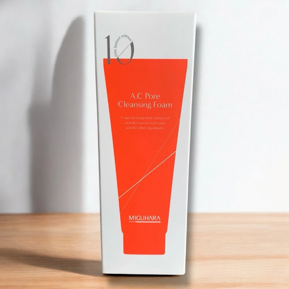 AC Pore‎ Cleansing Foam Korean Skincare Face Wash 120 ml (4.05 oz) MIGUHARA